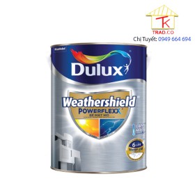 Sơn Dulux Weathershield Powerflexx bề mặt mờ