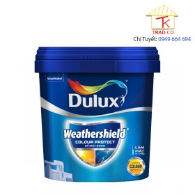 Sơn Dulux Weathershield Colour Protect bề mặt bóng