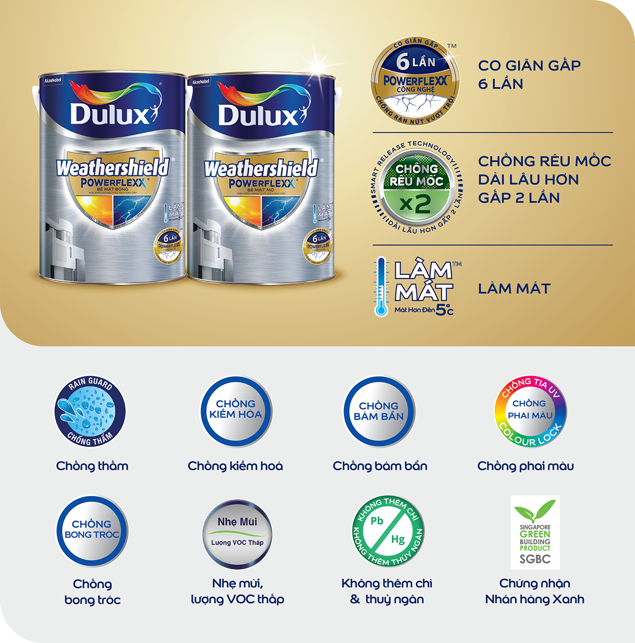 sơn Dulux ngoài trời