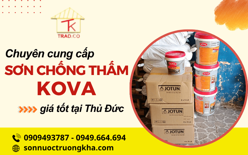 sơn chống thấm kova
