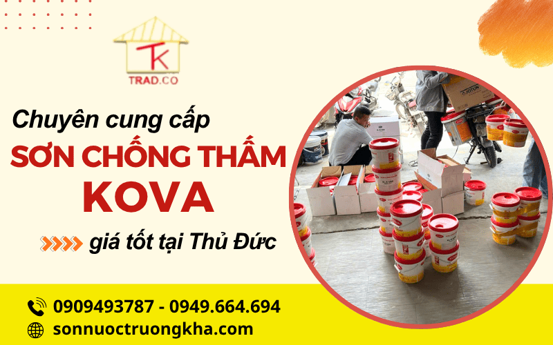 sơn chống thấm kova