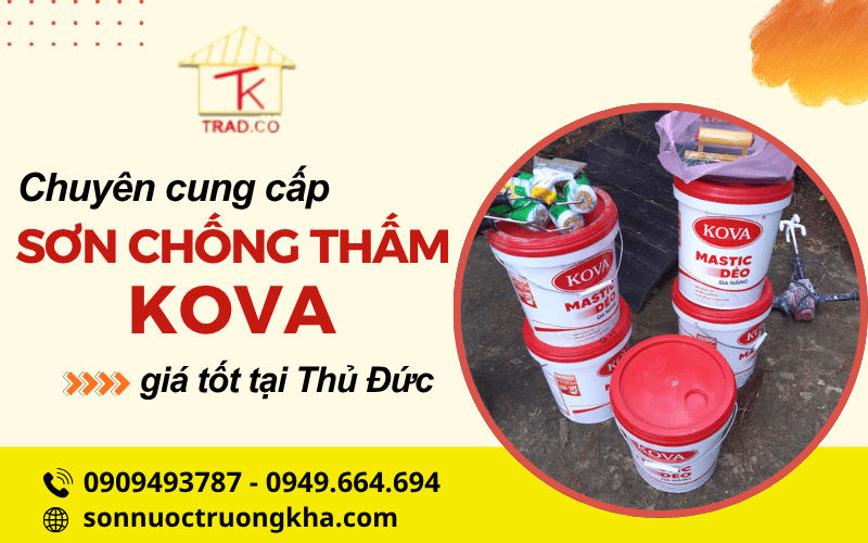 sơn chống thấm kova