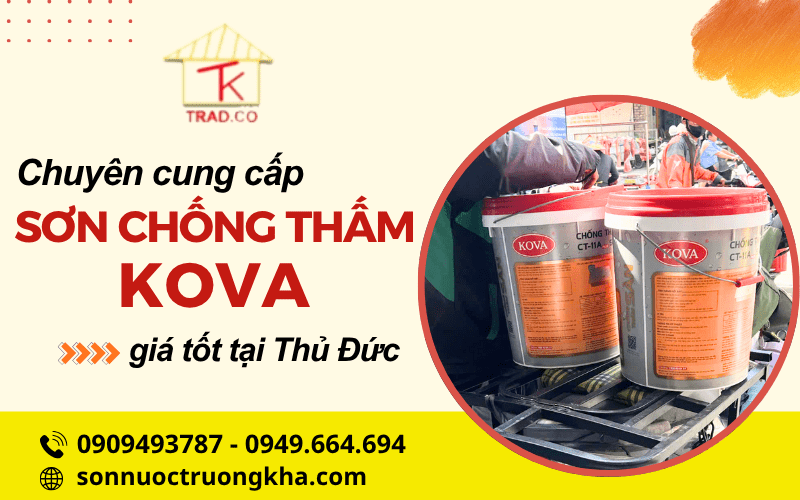 sơn chống thấm kova