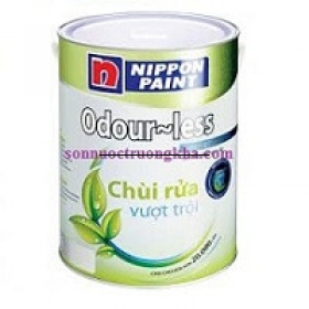 Sơn Trong Nhà Nippon Odour-less Chùi Rửa Vượt Trội