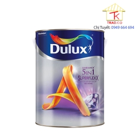 Sơn siêu cao cấp Dulux Ambiance 5 in 1 Superflexx Siêu bóng Z611B