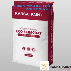Bột trét Kansai trong nhà - Bao 40 kg