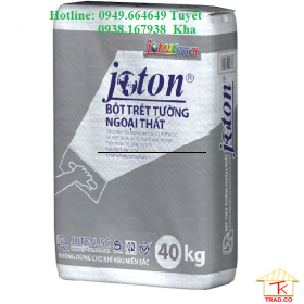 Bột Trét Joton Ngoại Thất Màu Trắng