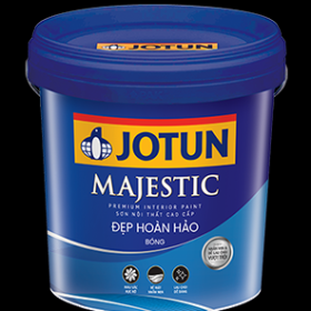 Sơn nội thất Jotun Majestic đẹp hoàn hảo bóng (mới)