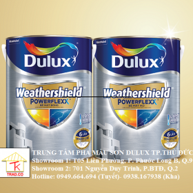Sơn Dulux Weathershield Powerflex cao cấp