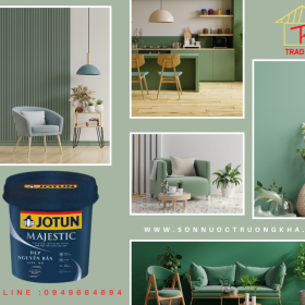 Sơn nước siêu cao cấp Jotun Majestic Đẹp Nguyên Bản 