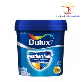 Sơn Dulux Weathershield Colour Protect bề mặt bóng