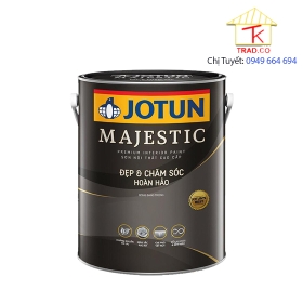 Sơn nội thất Jotun Majestic đẹp và chăm sóc hoàn hảo bóng 5 Lít