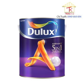 Sơn Dulux Ambiance 5 in 1 Pearl Glow - Bóng mờ