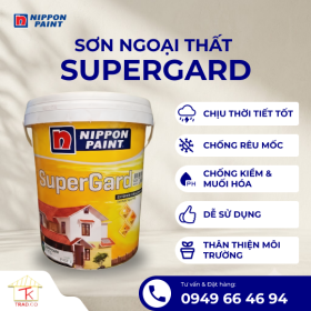 Sơn Nippon Ngoại Thất Supergard 18L