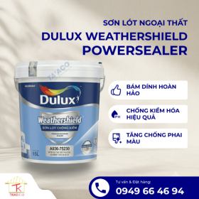 Sơn Lót Ngoại Thất Dulux Weathershield Powersealer Z060 Chống Kiềm 18L