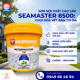 Sơn Chống Thấm Seamaster CT88 Pha Xi Măng Thùng 20kg