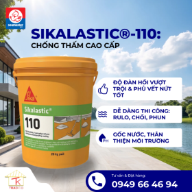 Sikalastic 110 – Màng Chống Thấm Polyurethane 1 Thành Phần