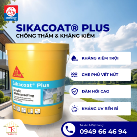 SikaCoat Plus – Sơn Chống Thấm Ngoài Trời