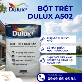 Bột Trét Tường Dulux A502 Ngoài Trời 40kg