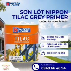 Sơn Nippon TILAC FD - Sơn lên Sắt Thép Khô Nhanh