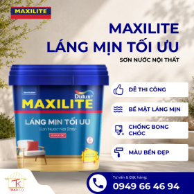 MAXILITE TỪ DULUX LÁNG MỊN TỐI ƯU - BỀ MẶT BÓNG MỜ