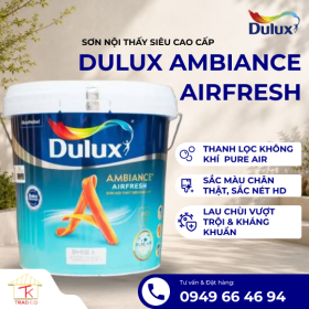 Sơn nội thất siêu cao cấp Dulux Ambiance Airfresh