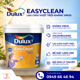 Sơn Dulux EasyClean 99AB Lau Chùi Vượt Trội Bóng
