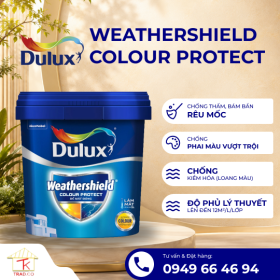 Sơn nước DULUX WEATHERSHIELD bề mặt mờ (5L)