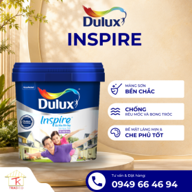 Sơn Dulux Inspire - bề mặt bóng