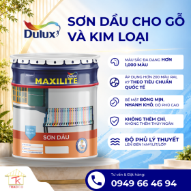 Sơn dầu cho gỗ và kim loại maxilite