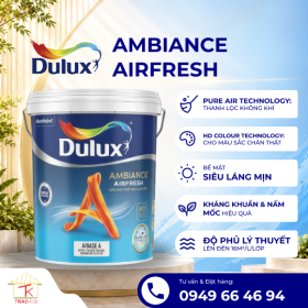 Sơn Dulux Ambiance AirFresh 68A - Sơn Nội Thất Lọc Không Khí