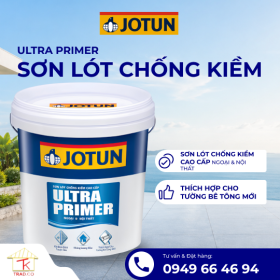Sơn Lót Jotun Ultra Primer Chống Kiềm Ngoài Trời 17L
