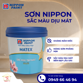 Sơn Nippon Matex Sắc Màu Dịu Mát