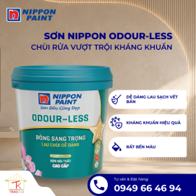 Sơn Nippon Odour-less Bóng Sang Trọng