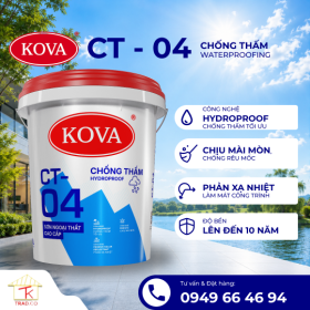 SƠN TRANG TRÍ CHỐNG THẤM NGOÀI TRỜI_CT04T