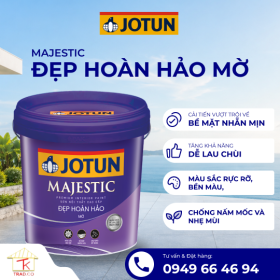 Sơn nước Jotun Majestic Đẹp Hoàn Hảo Mờ Cổ Điển