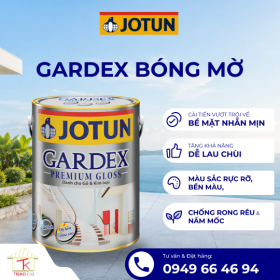 Sơn Jotun cho gỗ và kim loại Gardex BÓNG Lon 2.5 Lít