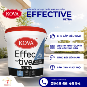 Sơn lót ngoại thất  kháng kiềm KOVA Effective Ultra