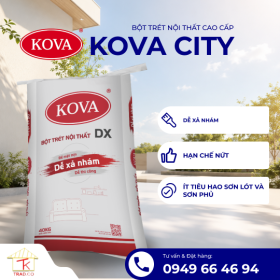Bột trét nội thất  KOVA DX