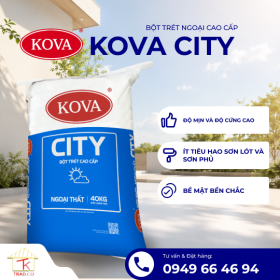 Bột trét ngoại thất  cao cấp KOVA CITY