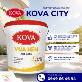 Vữa nền sơn nghệ thuật KOVA Art Base