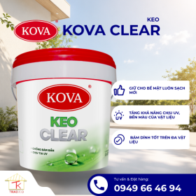 Keo  KOVA Clear (Mờ, bóng)