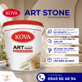 Sơn đá nghệ thuật KOVA Art Stone